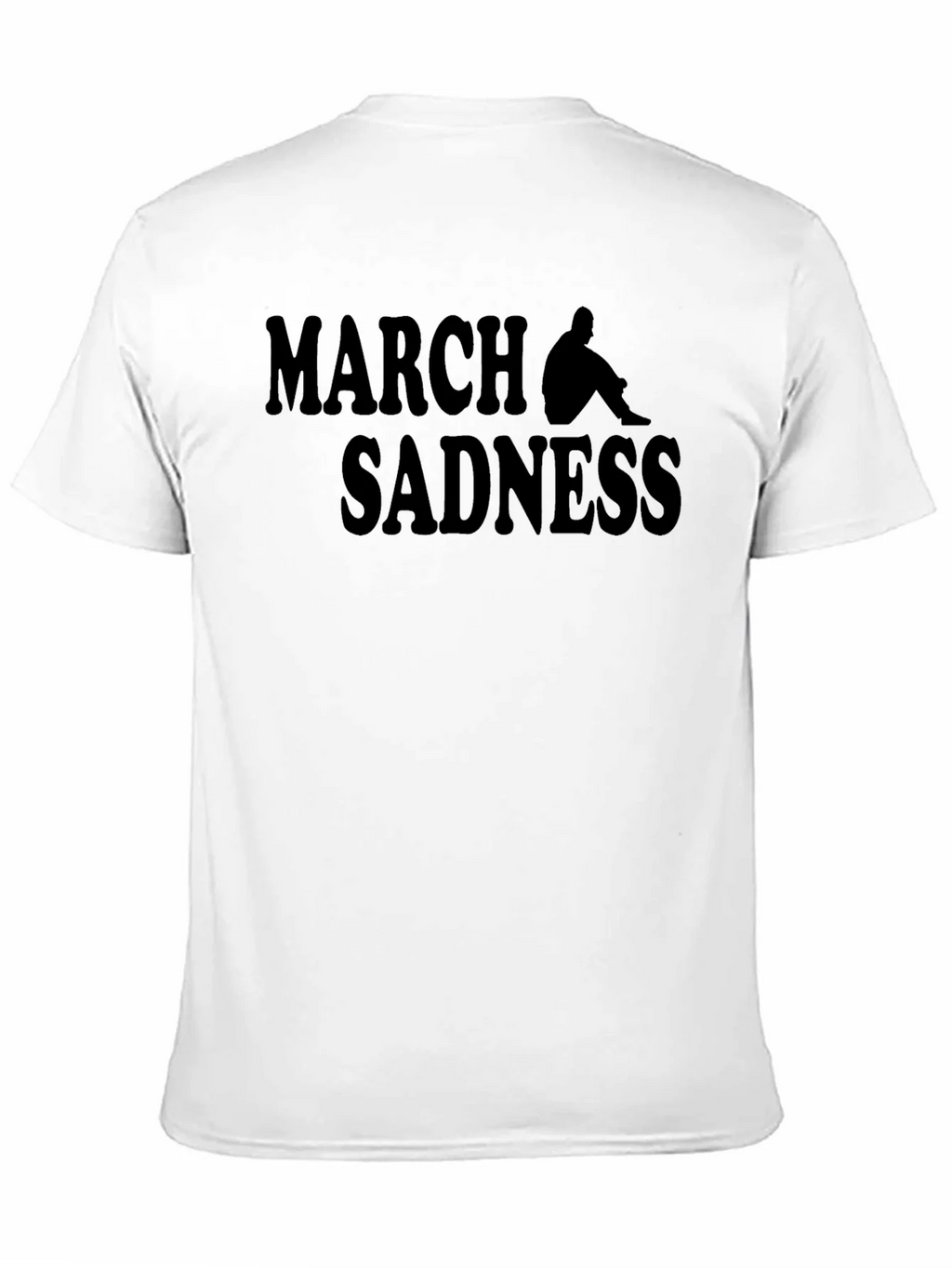 March Sadness Graphic Tee - Black product image 10