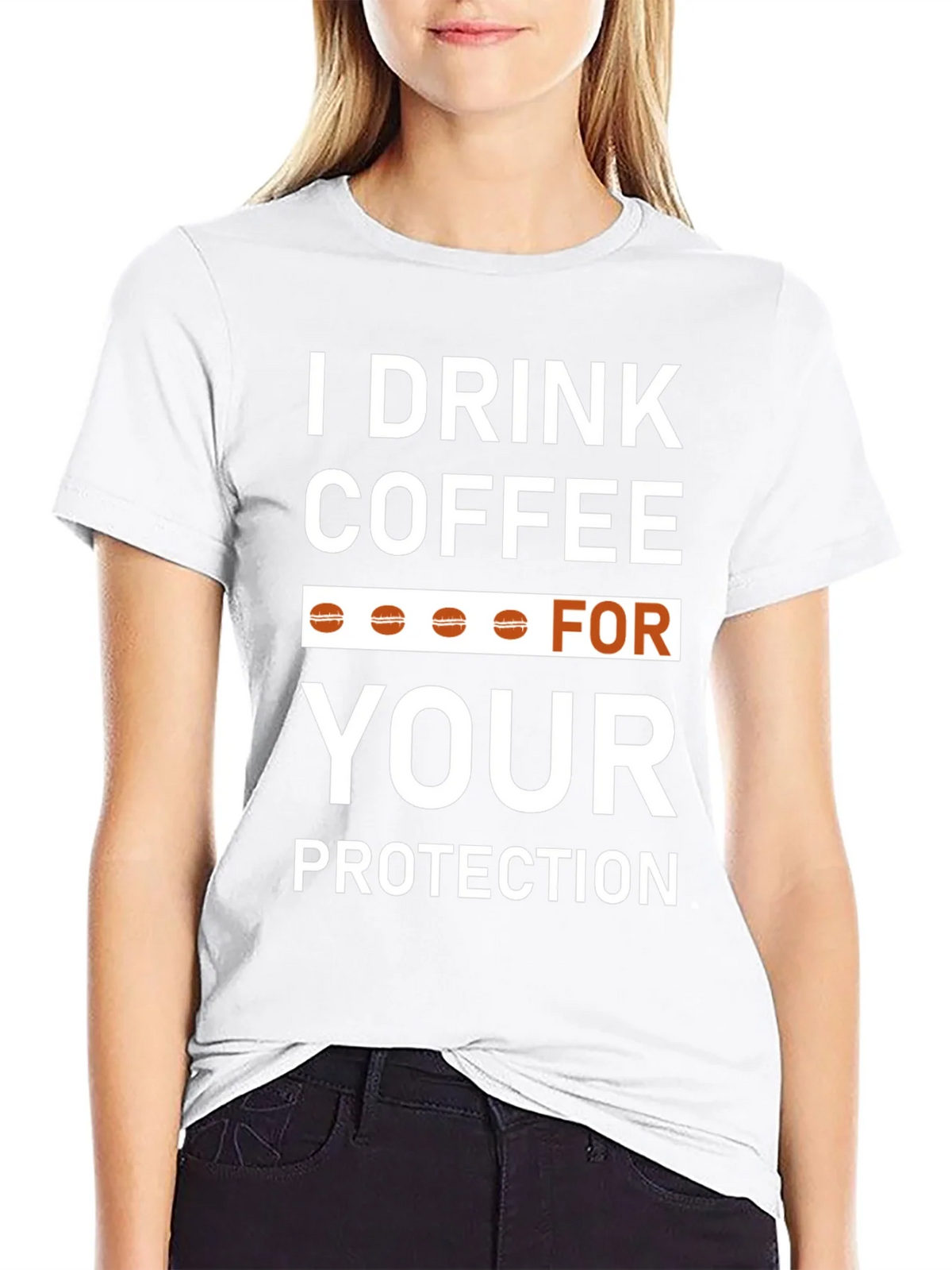 Coffee Lovers T-Shirt - Drink For Your Protection! product image 8