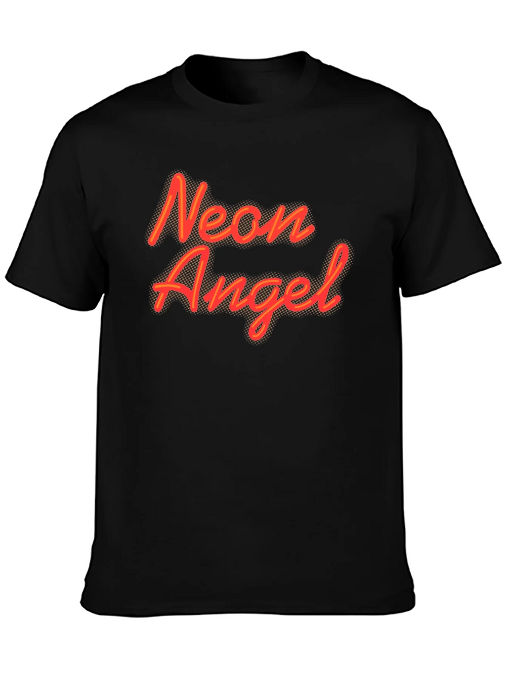 Neon Angel Black Graphic Tee product image 3