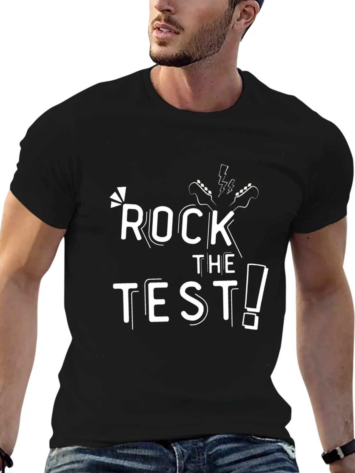 Rock the Test! Graphic T-Shirt product image 2