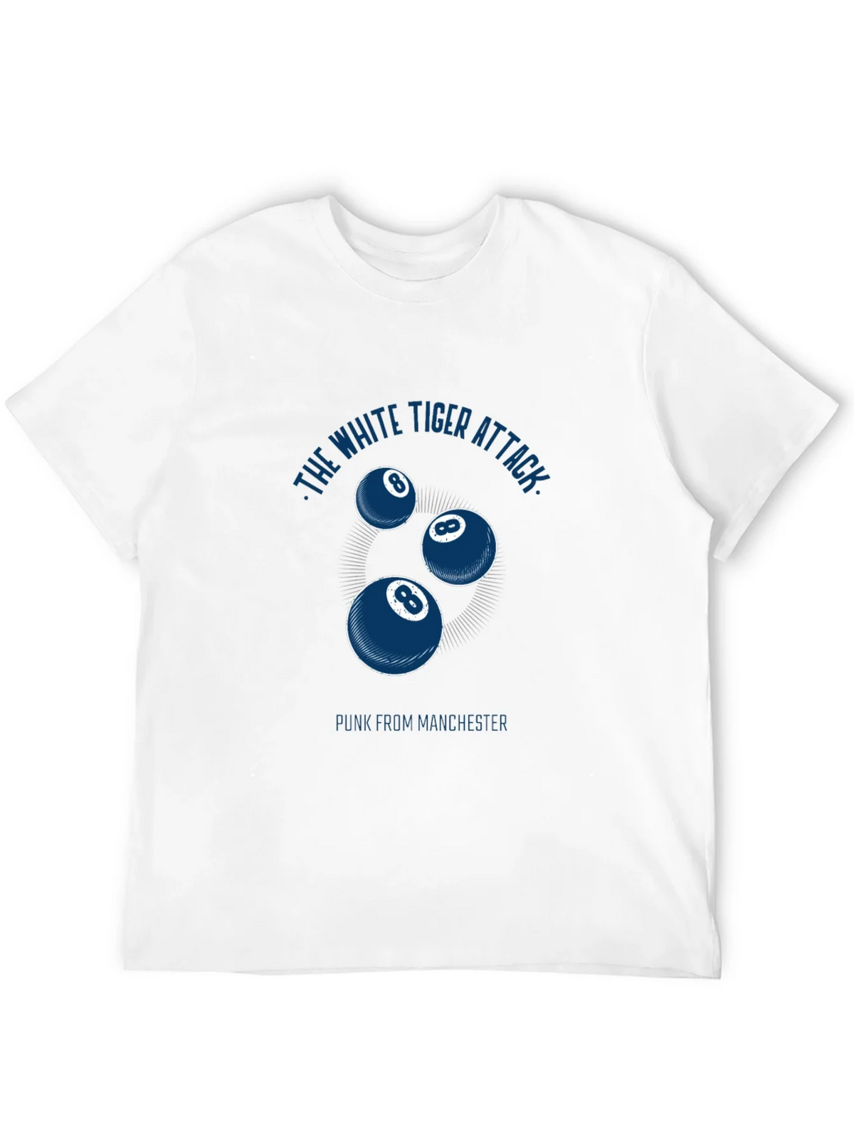 The White Tiger Attack Graphic Tee product image 11