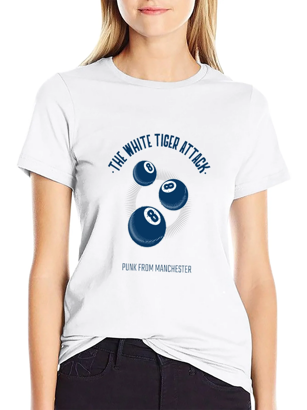 The White Tiger Attack Graphic Tee product image 8