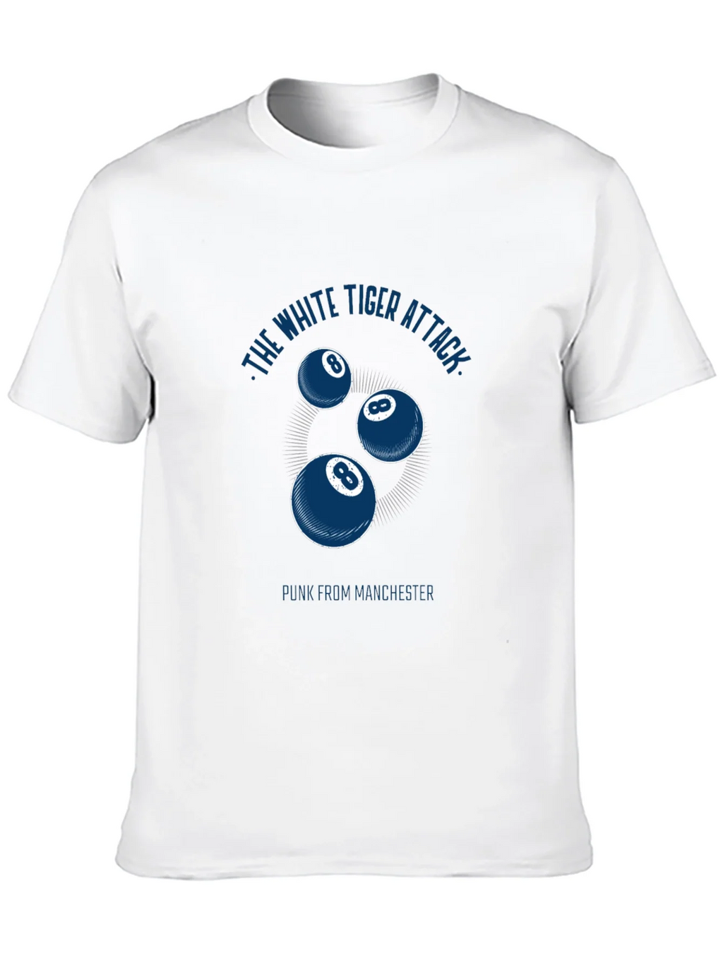 The White Tiger Attack Graphic Tee product image 9
