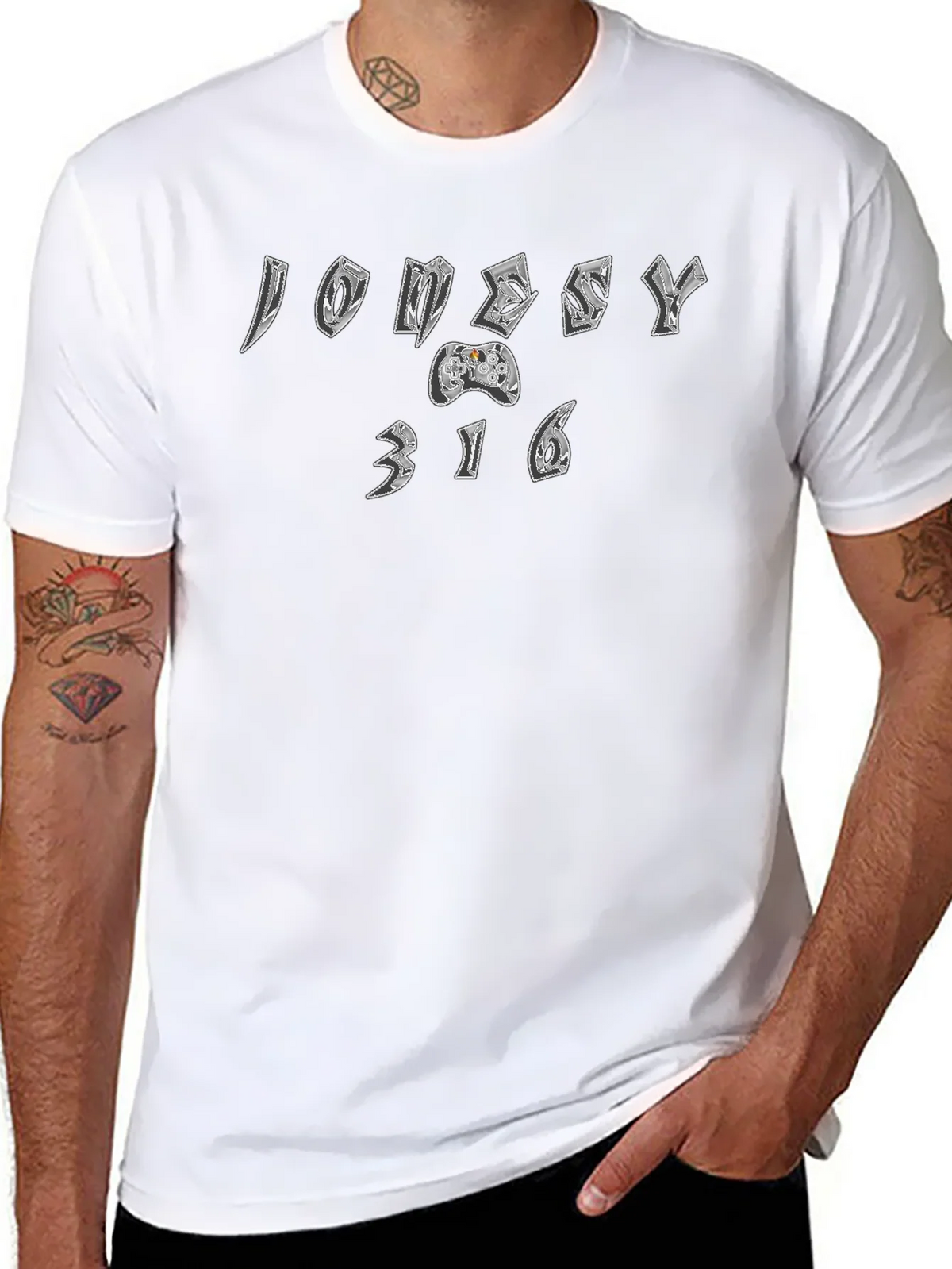 Jonesy 316 Graphic Tee - Gamer Style product image 7