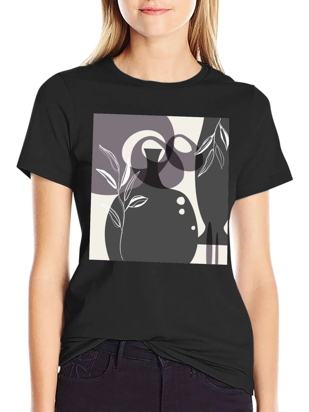 Abstract Art T-Shirt - Modern Graphic Tee product image 2