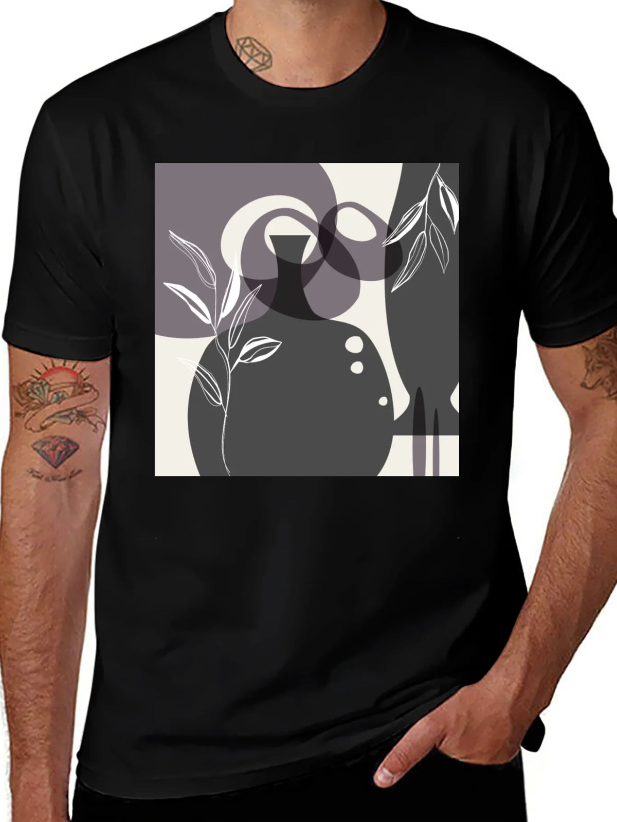 Abstract Art T-Shirt - Modern Graphic Tee product image 1