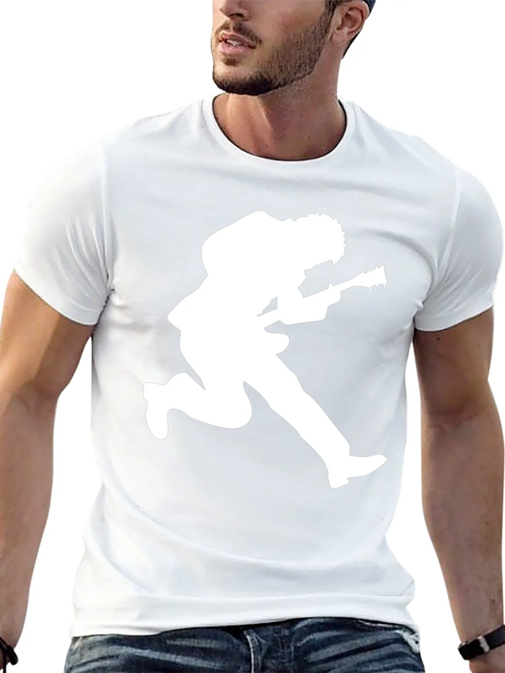 Guitar Legend Black Graphic Tee product image 5