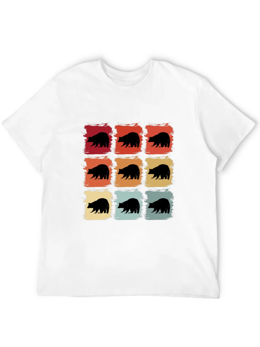 Retro Bear Graphic Tee - Black product image 8
