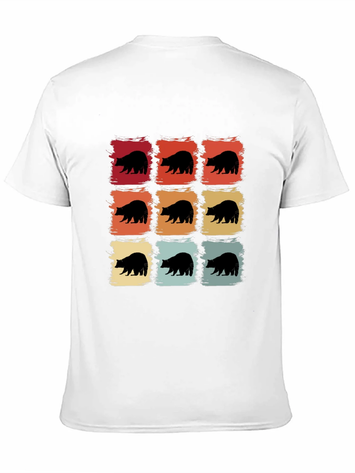 Retro Bear Graphic Tee - Black product image 7