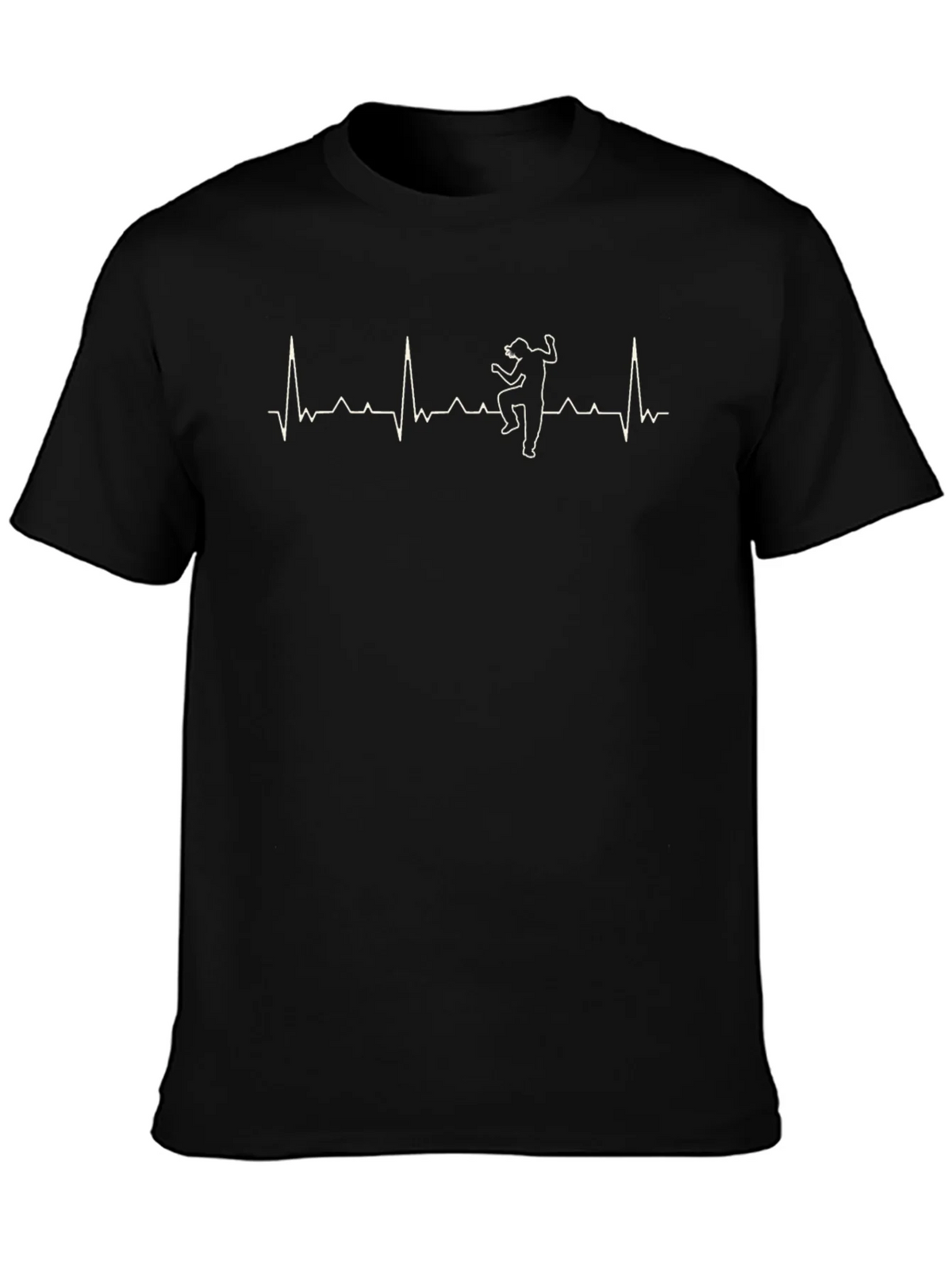 Heartbeat Dancer Graphic Tee - Black product image 3