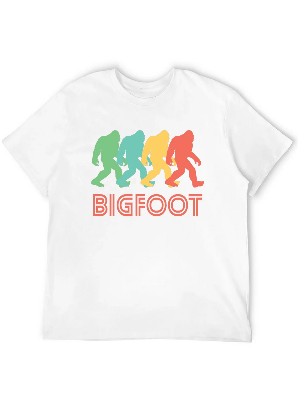 Retro Bigfoot T-Shirt - Sasquatch Silhouette Tee product image 11