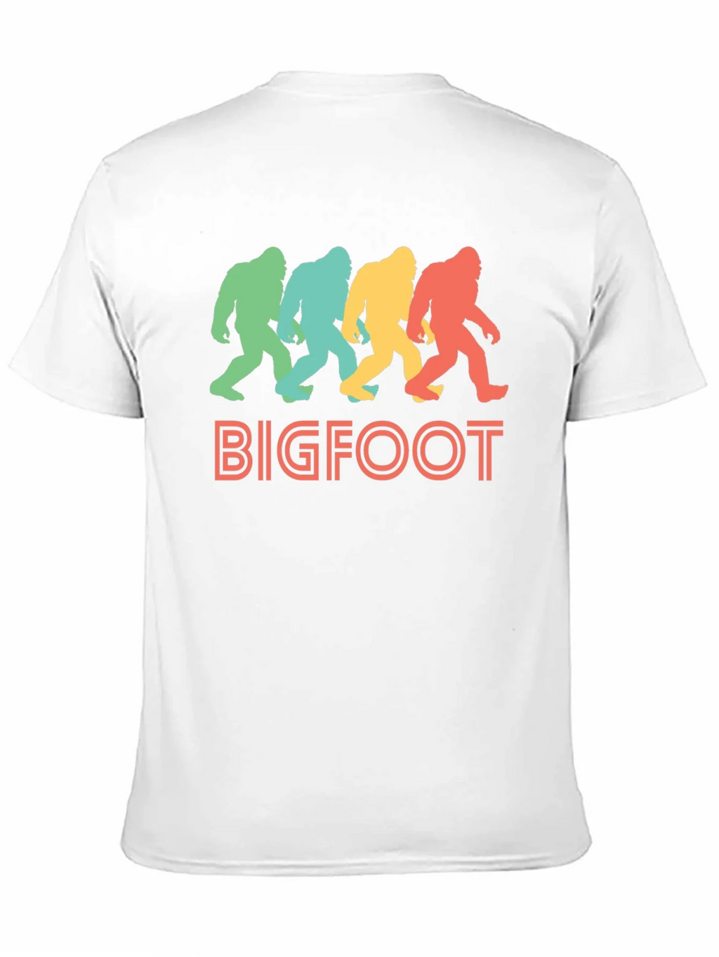 Retro Bigfoot T-Shirt - Sasquatch Silhouette Tee product image 10