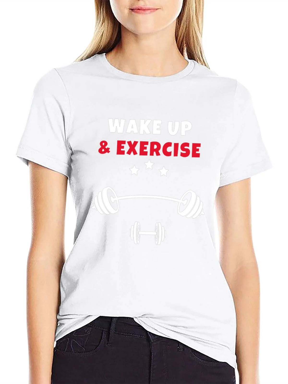 Wake Up and Exercise Graphic Tee product image 8