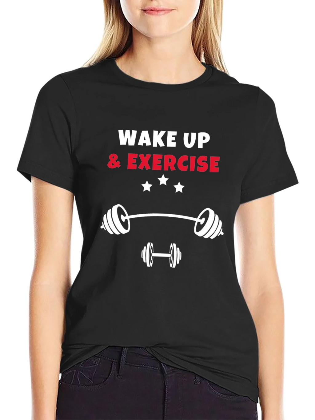 Wake Up and Exercise Graphic Tee product image 2