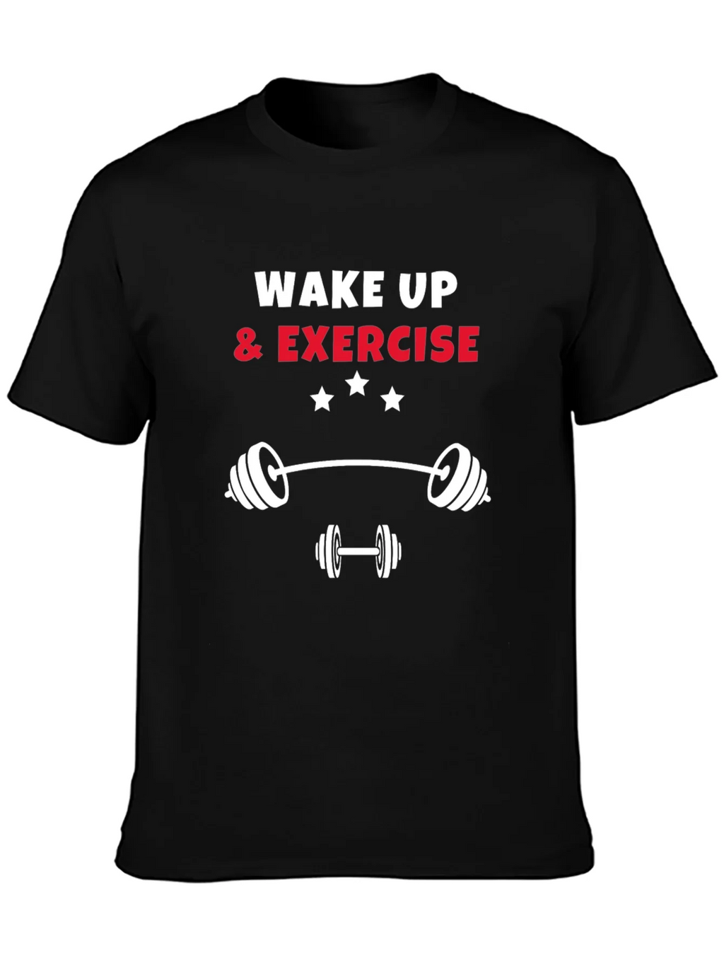 Wake Up and Exercise Graphic Tee product image 3