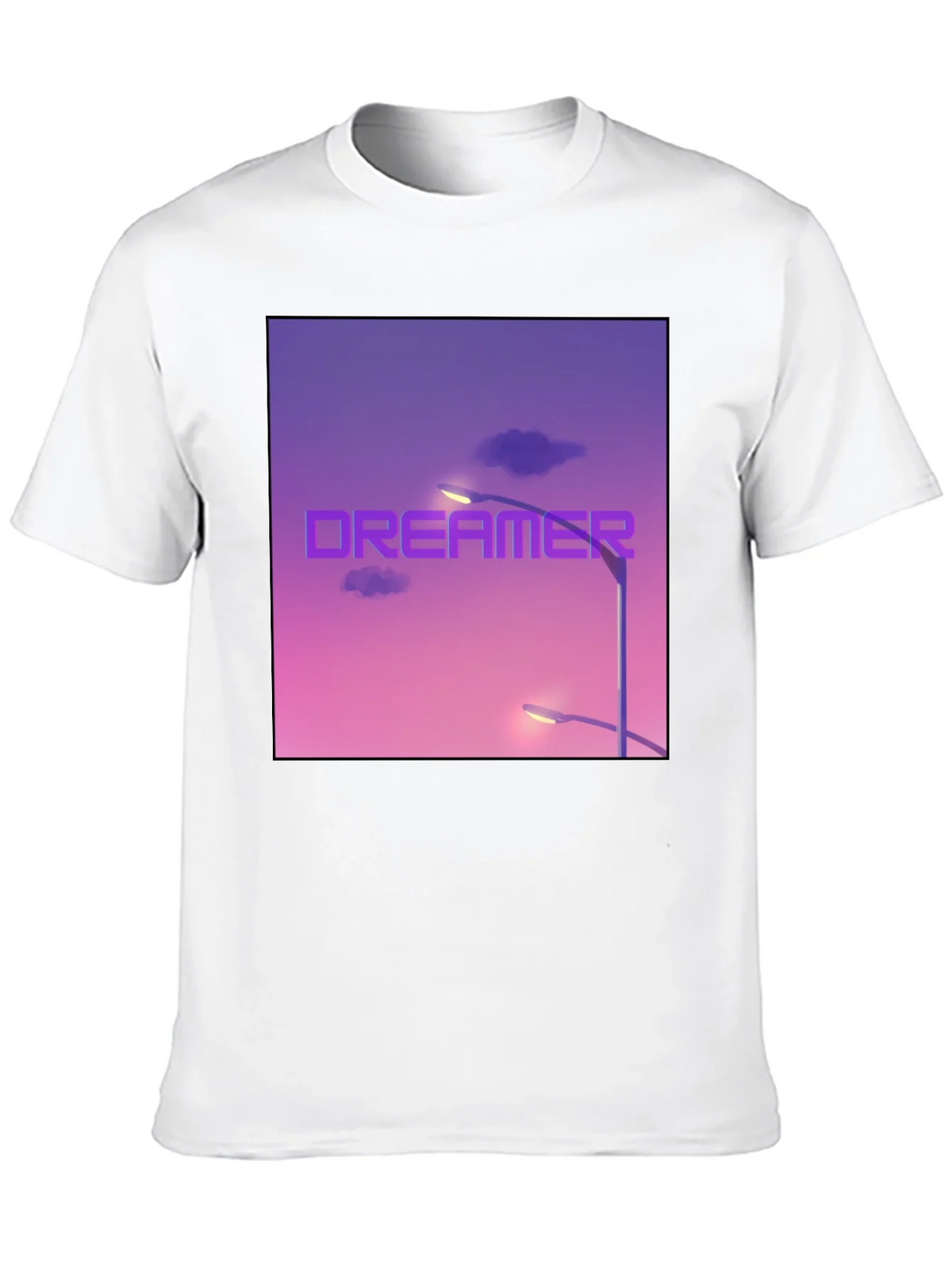 Dreamer Graphic T-Shirt - Black Cotton Tee product image 9