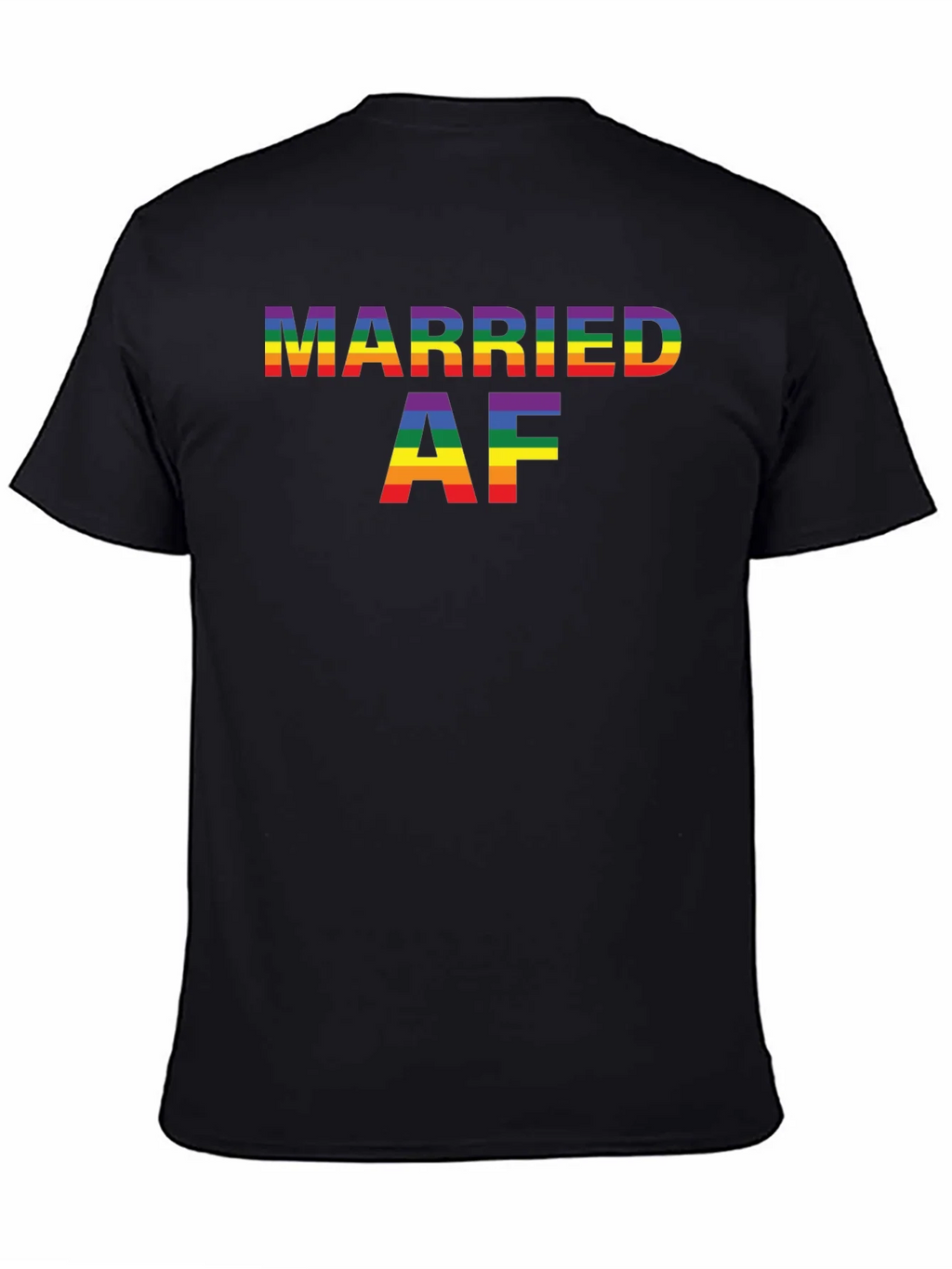 Married AF Rainbow Pride T-Shirt product image 2