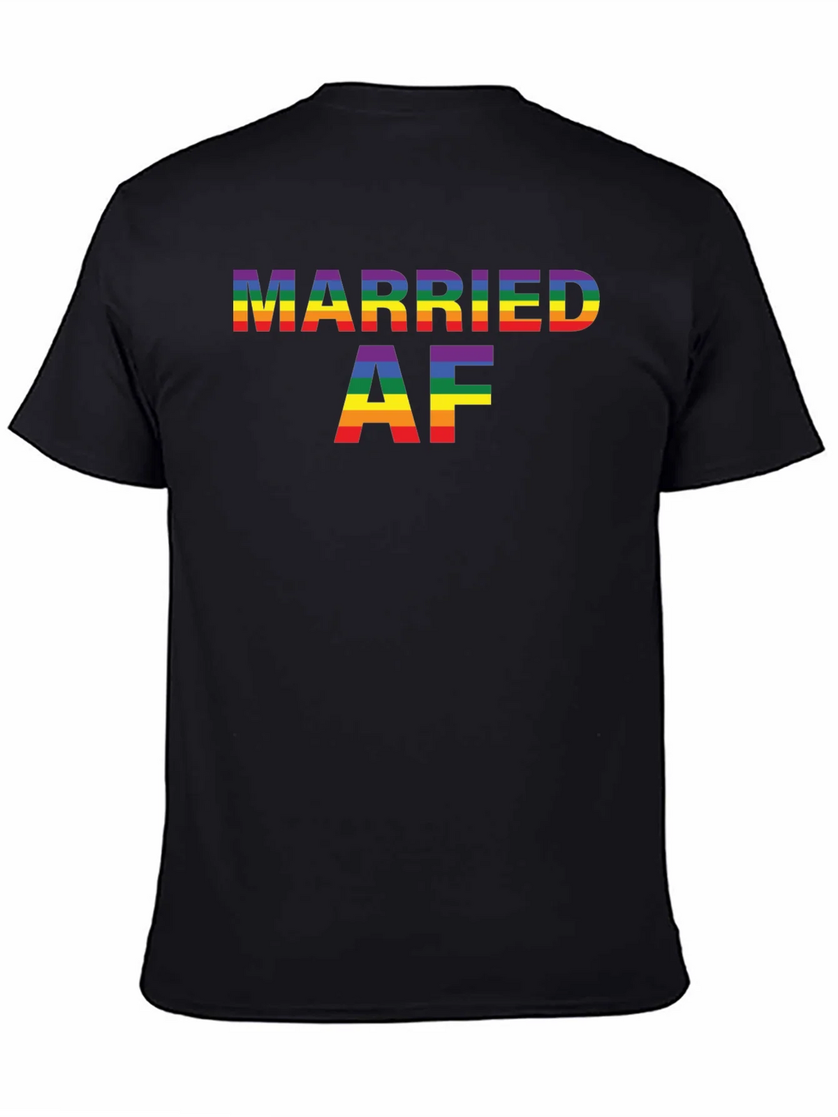 Married AF Rainbow Pride T-Shirt product image 2