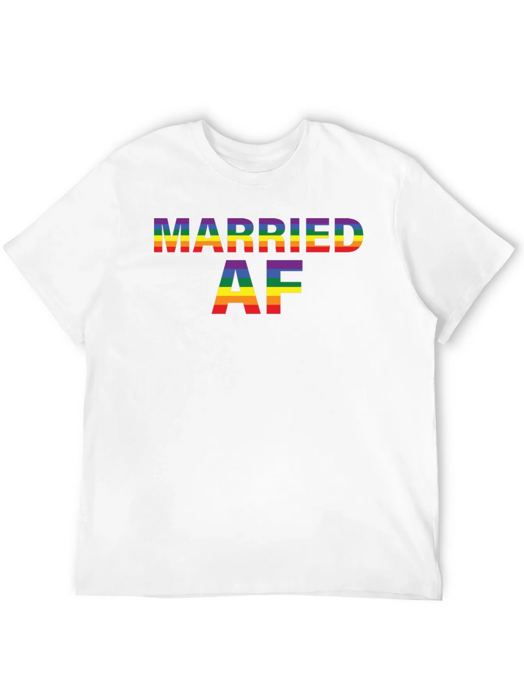 Married AF Rainbow Pride T-Shirt product image 4