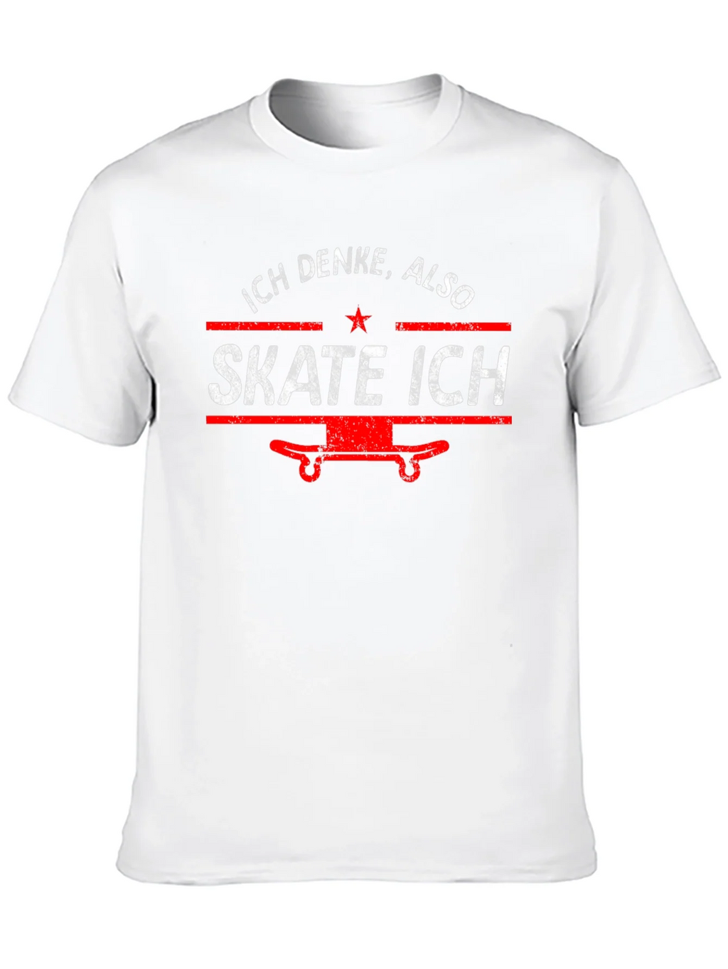 Ich Denke Also Skate T-Shirt product image 9