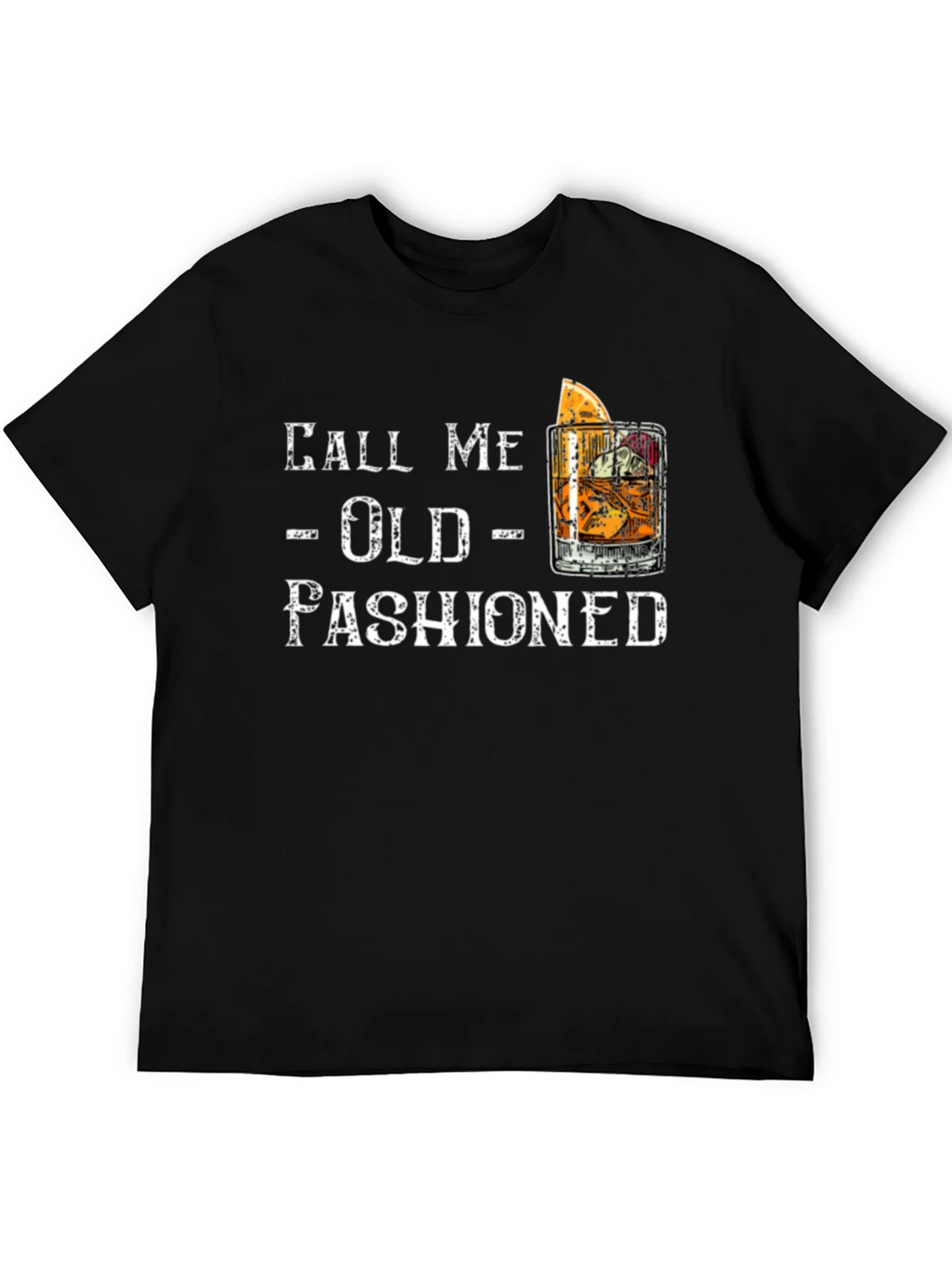 Call Me Old Fashioned Graphic Tee - Black product image 5