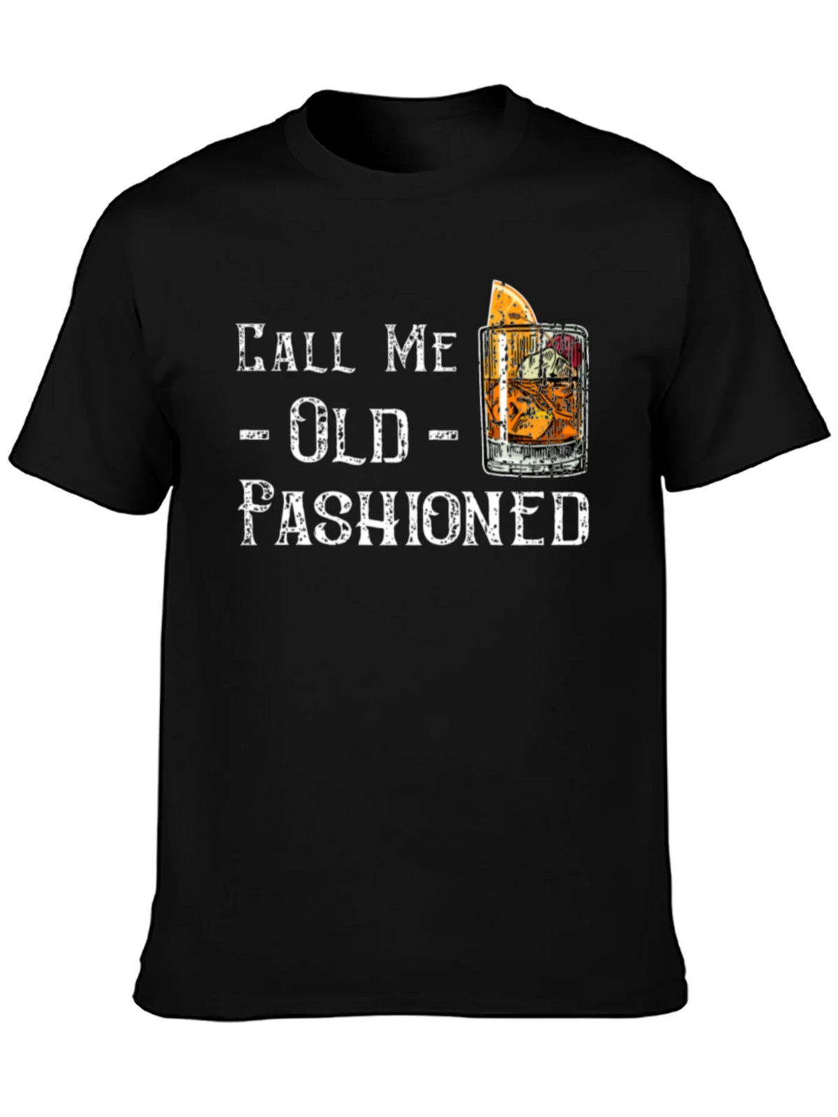 Call Me Old Fashioned Graphic Tee - Black product image 3