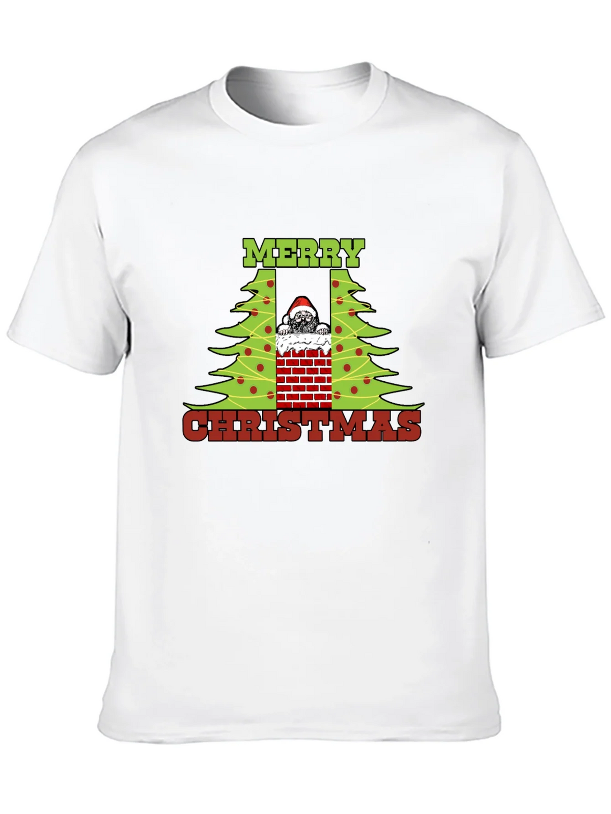 Merry Christmas Dog Chimney T-Shirt