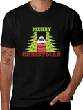 Merry Christmas Dog Chimney T-Shirt