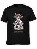 Yoga Cow T-Shirt - See You In Nirvana product image 1