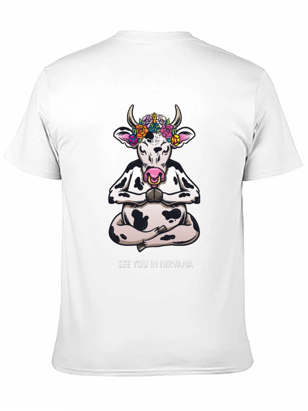 Yoga Cow T-Shirt - See You In Nirvana product image 5
