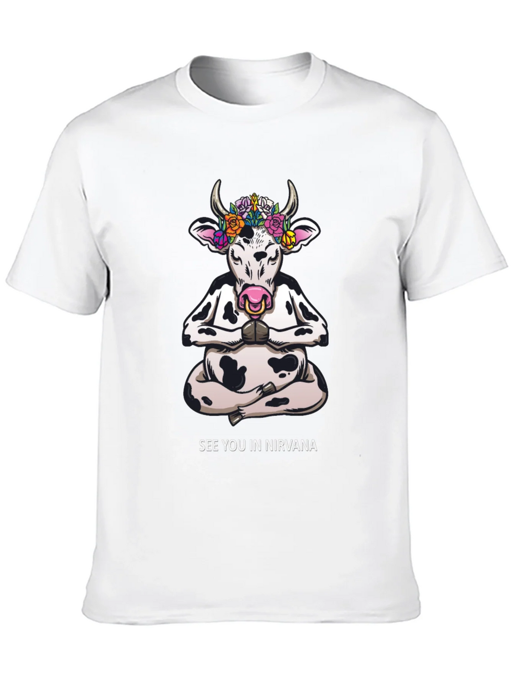 Yoga Cow T-Shirt - See You In Nirvana product image 4