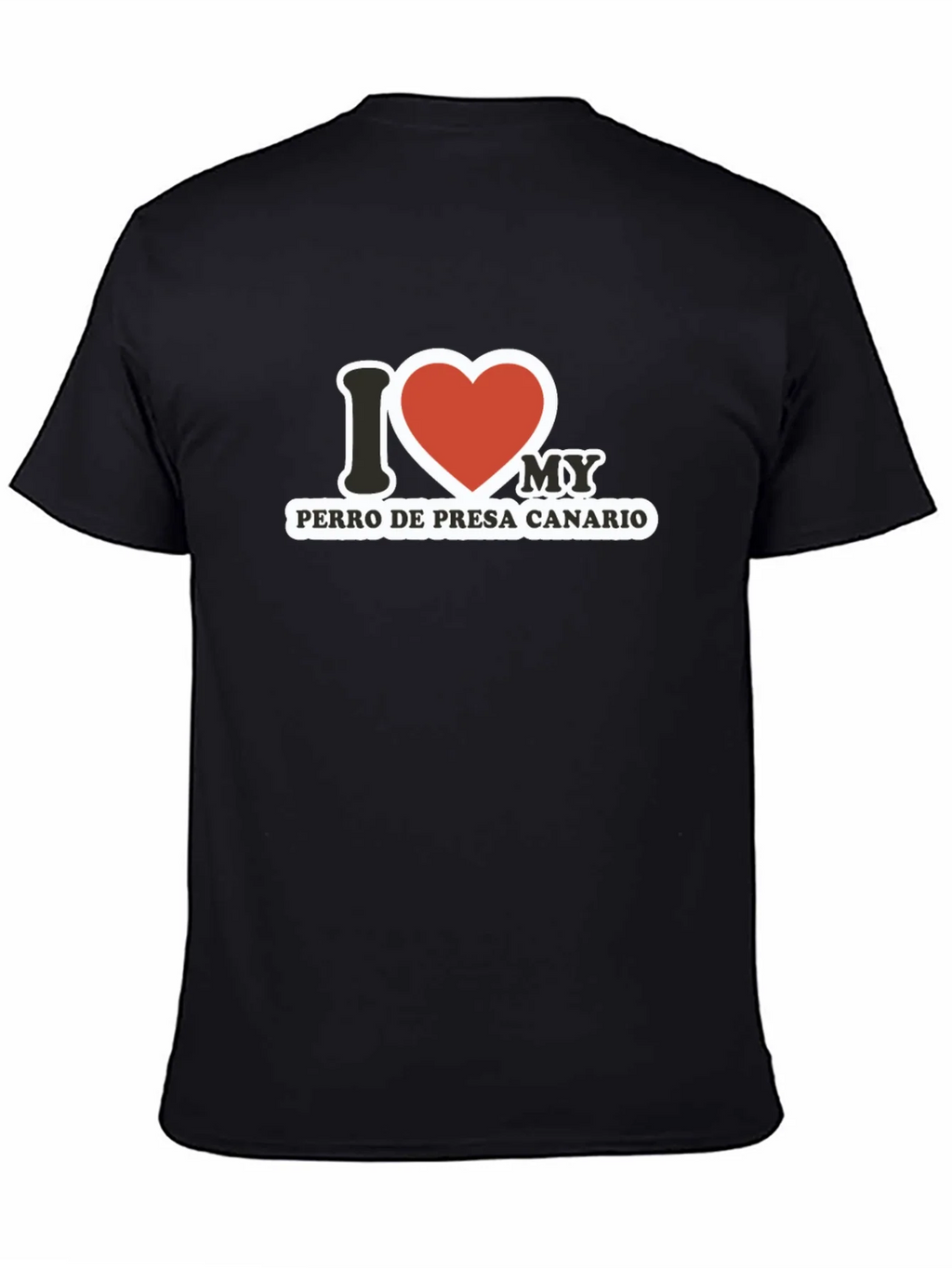 I Love My Perro De Presa Canario T-Shirt product image 2