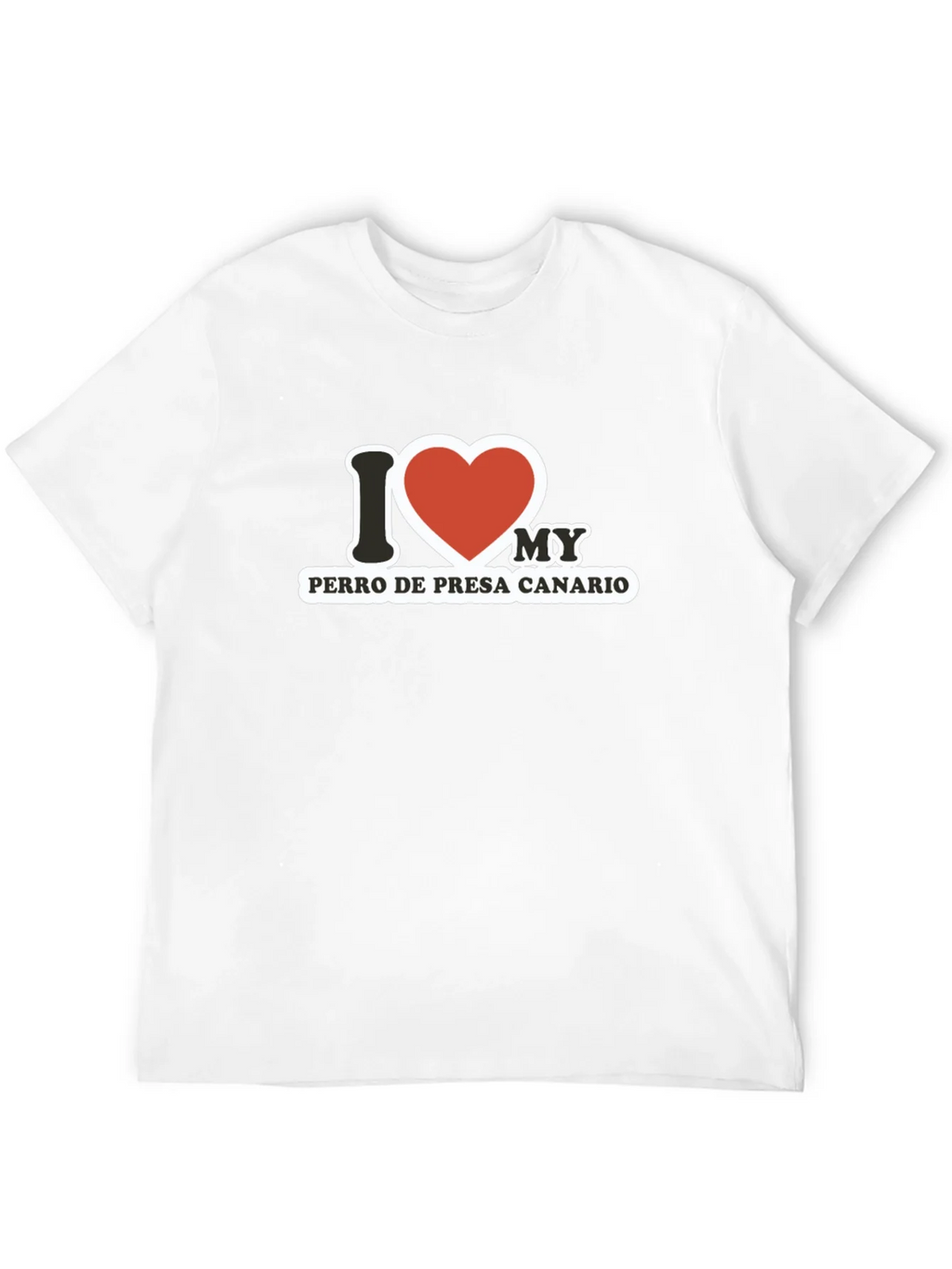 I Love My Perro De Presa Canario T-Shirt product image 6