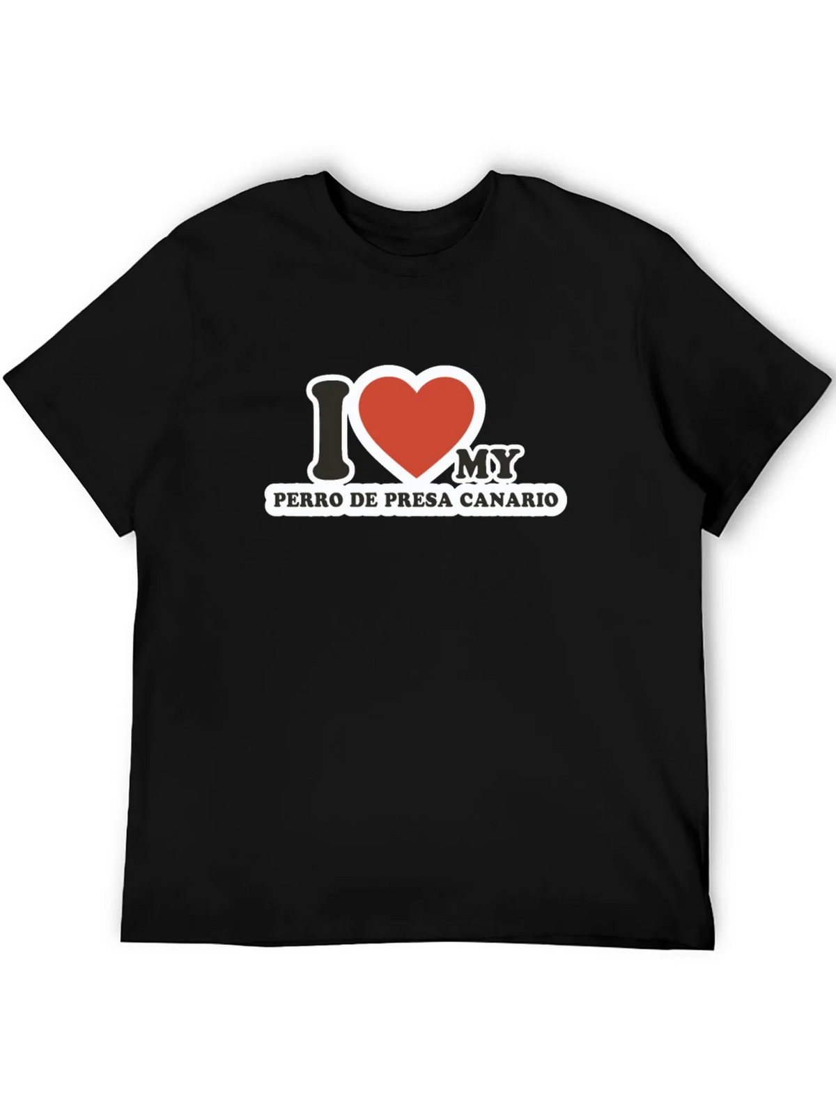 I Love My Perro De Presa Canario T-Shirt product image 3