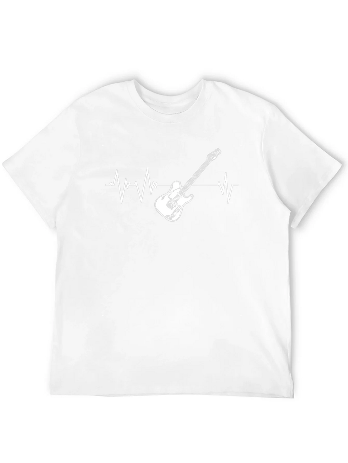 Guitar Heartbeat Graphic T-Shirt product image 11