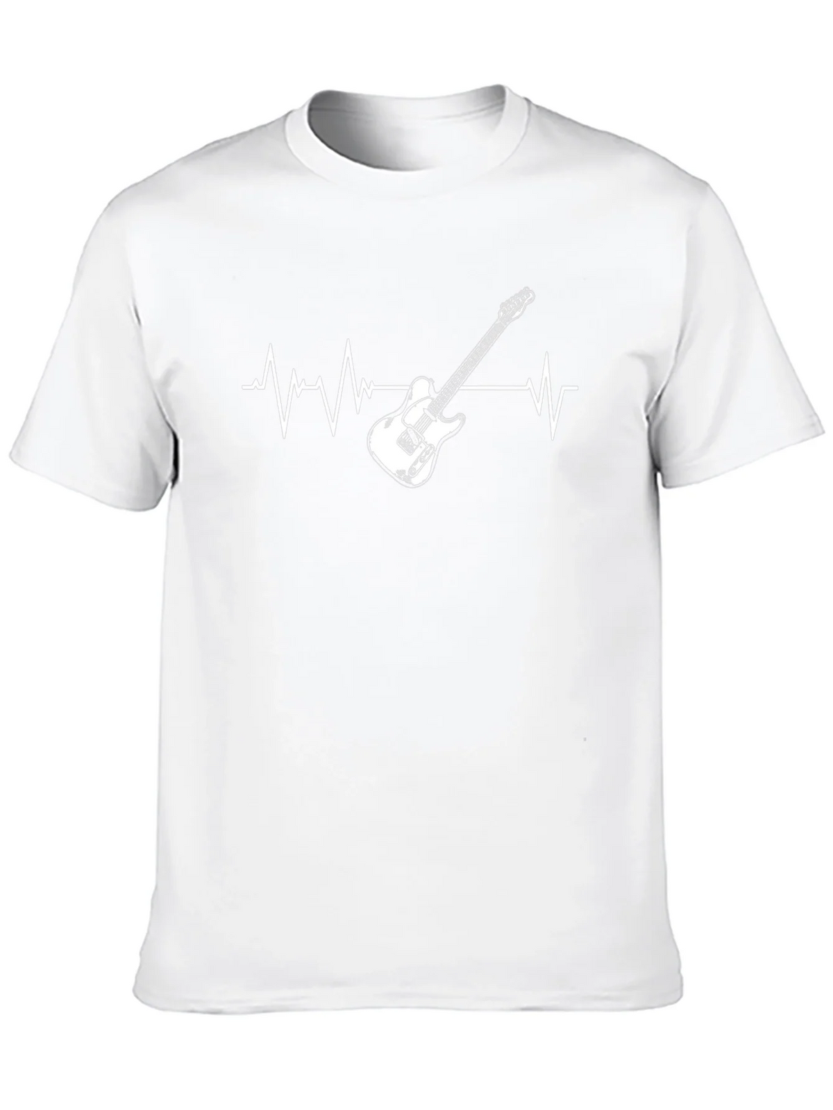 Guitar Heartbeat Graphic T-Shirt product image 9