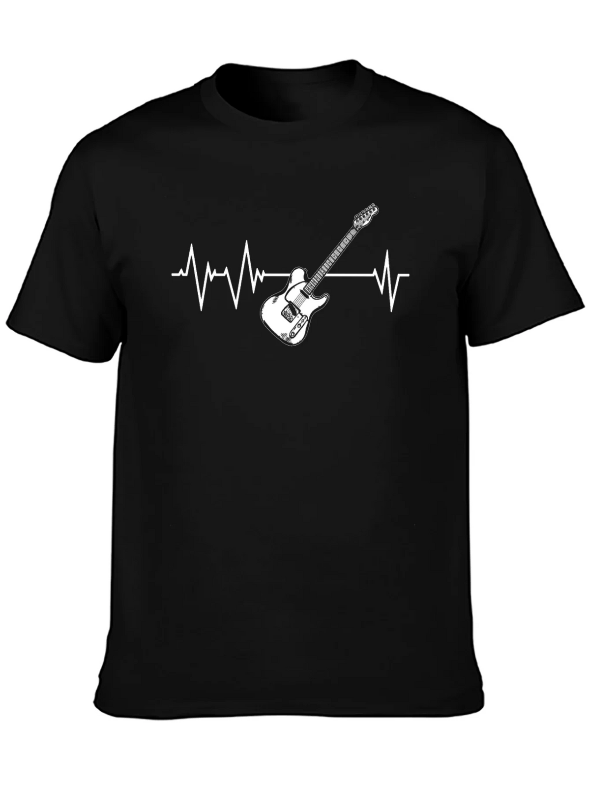 Guitar Heartbeat Graphic T-Shirt product image 3