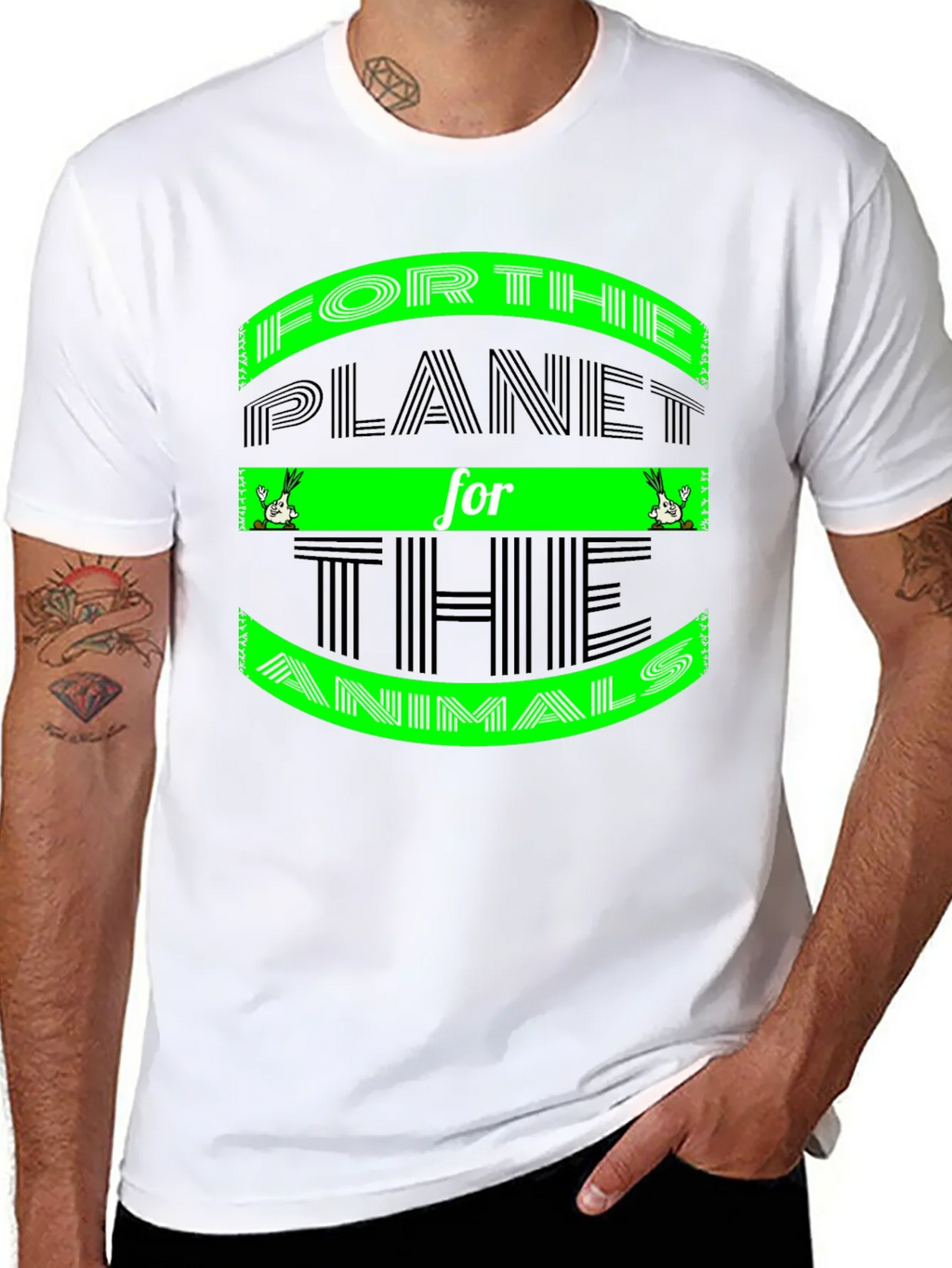 For The Planet & Animals Graphic Tee product image 6