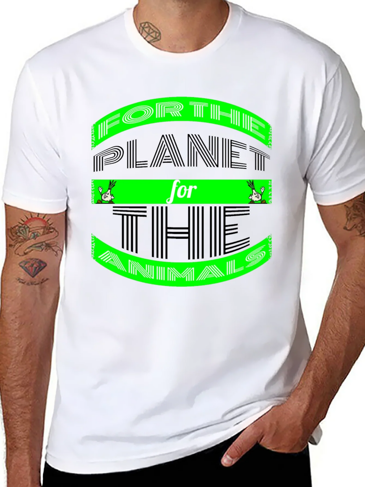For The Planet & Animals Graphic Tee product image 6