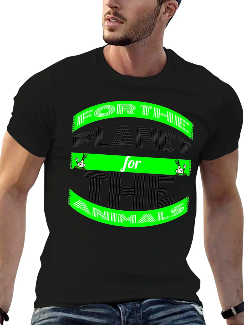 For The Planet & Animals Graphic Tee product image 5