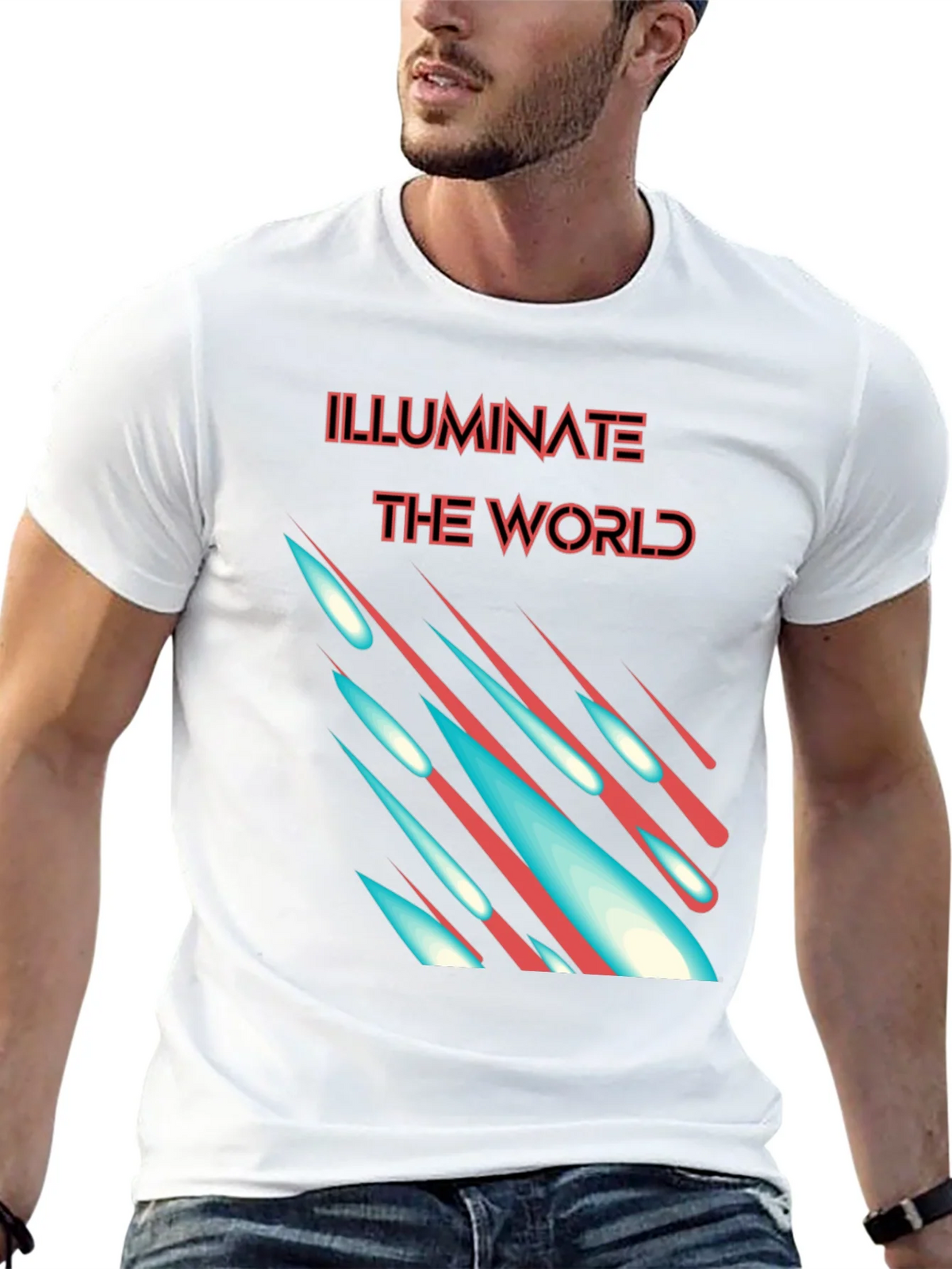 Illuminate the World Graphic T-Shirt product image 12