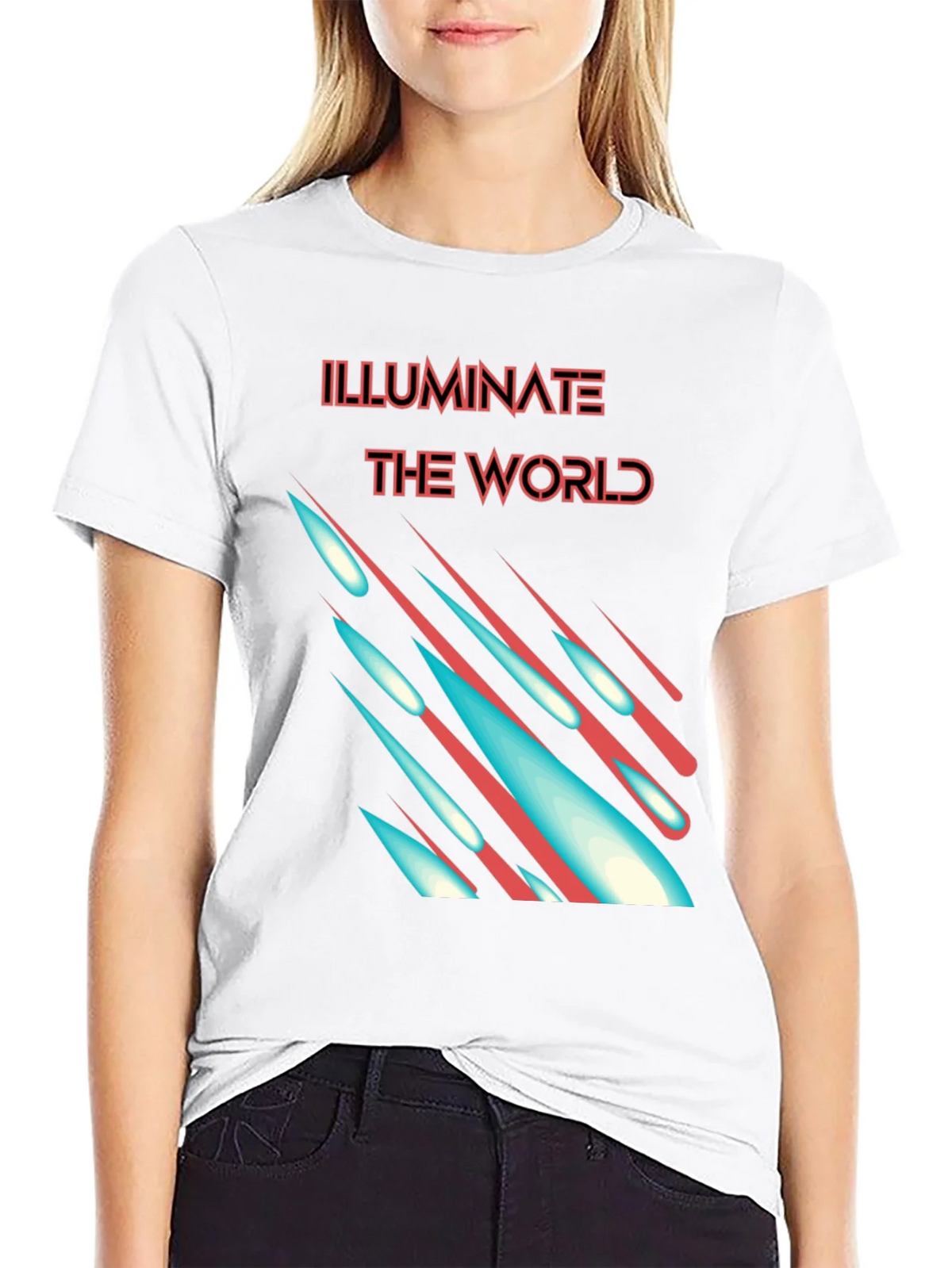 Illuminate the World Graphic T-Shirt product image 8