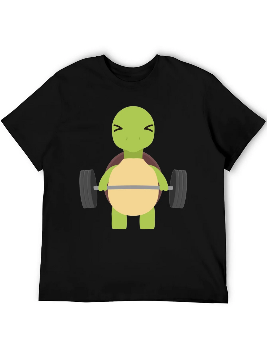 Turtle Lifting Weights T-Shirt - Funny Gym Tee product image 5