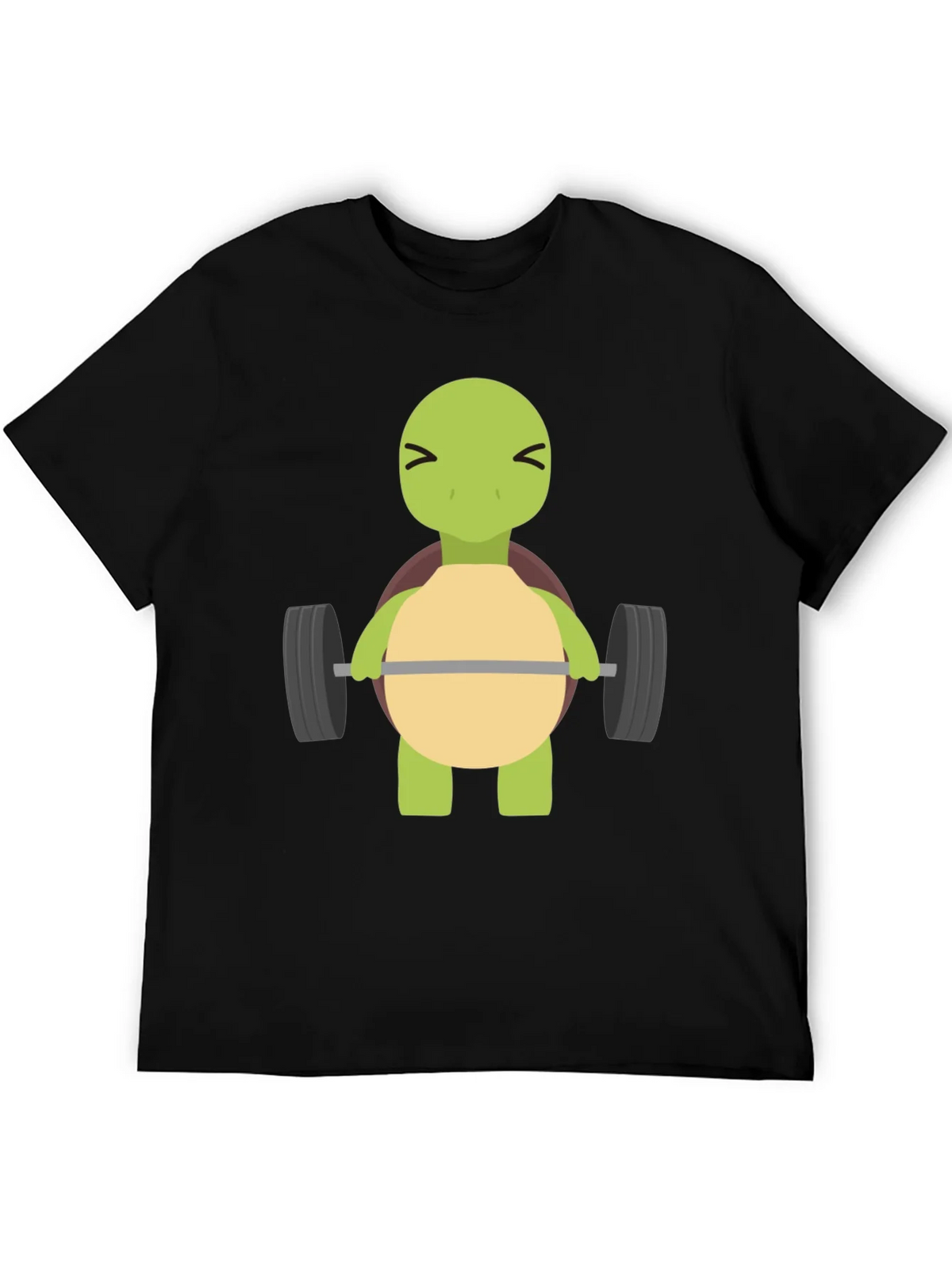 Turtle Lifting Weights T-Shirt - Funny Gym Tee product image 5