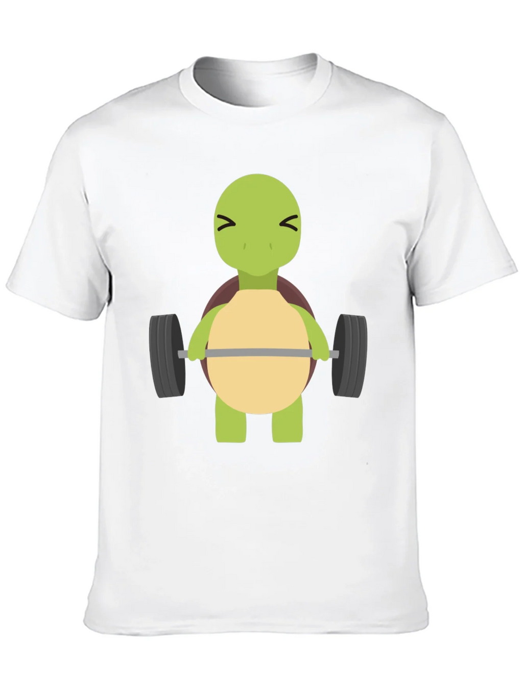 Turtle Lifting Weights T-Shirt - Funny Gym Tee product image 9