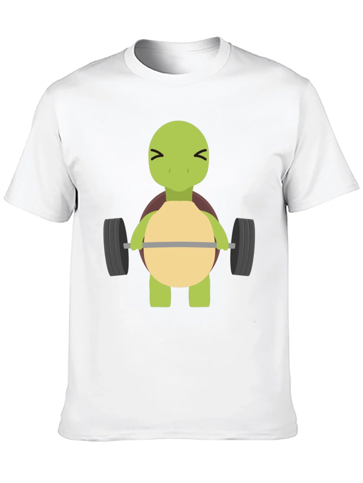 Turtle Lifting Weights T-Shirt - Funny Gym Tee product image 9