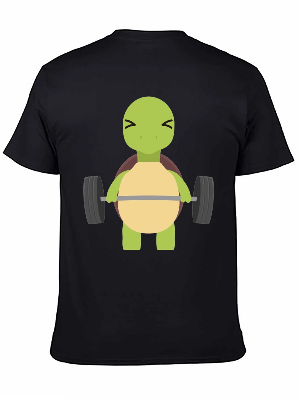 Turtle Lifting Weights T-Shirt - Funny Gym Tee product image 4