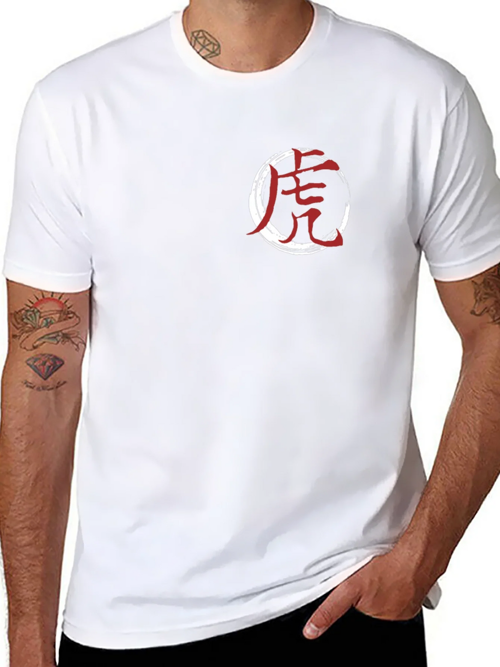 Black Tee with Japanese Symbol product image 7