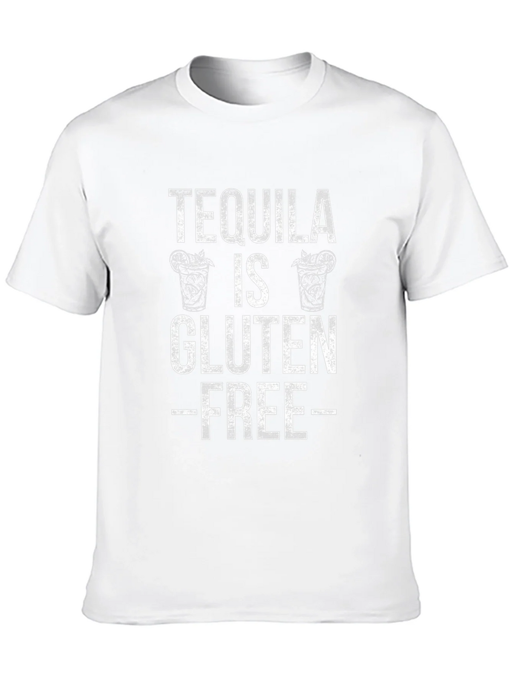 Tequila is Gluten Free Black Graphic Tee product image 9