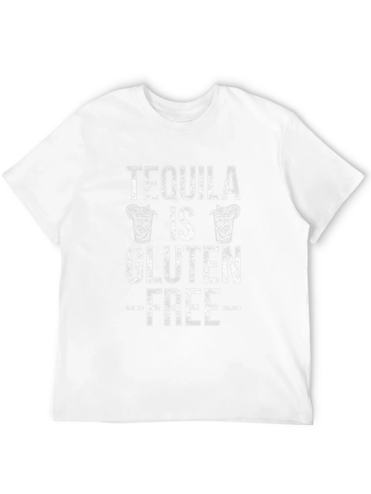 Tequila is Gluten Free Black Graphic Tee product image 11